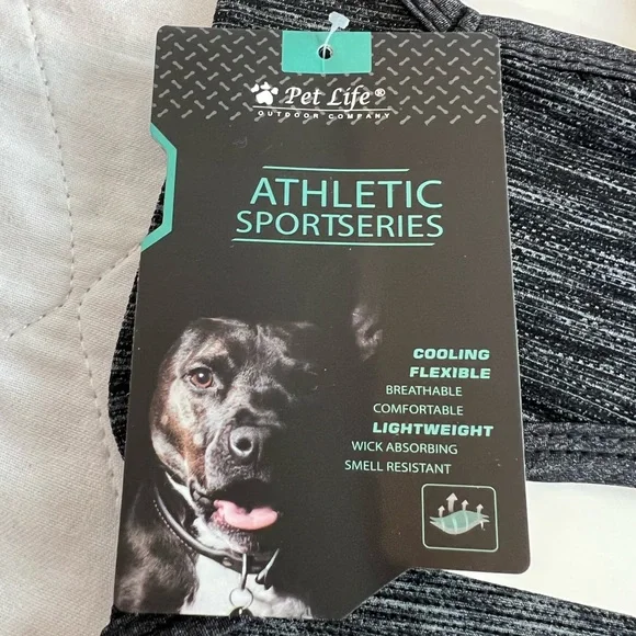 🎉HP🎉 The Pet Life Active Aero Paelse Heathered Quick Dry T-Shirt Size Small NWT